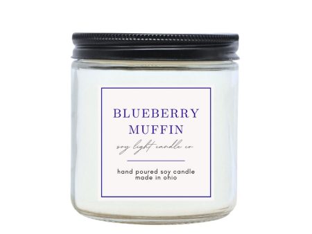 Blueberry Muffin Candle For Sale