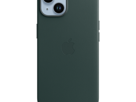 iPhone 14 Leather Case with MagSafe - Forest Green Hot on Sale