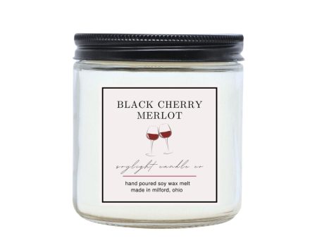 Black Cherry Merlot Candle For Discount