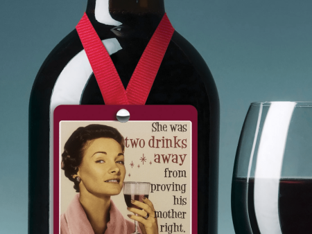 Retro Wine Tags Fashion