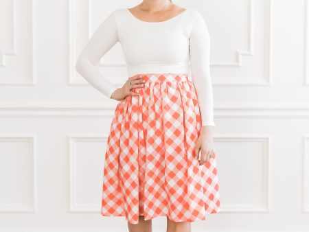 Picnic Coral Skirt Supply