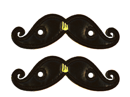 Black Foil Mustache For Sale