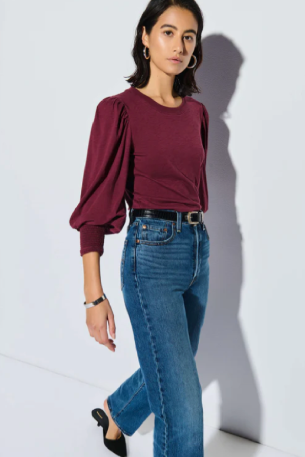 Loren Peasant Tee Cheap