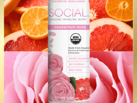 Grapefruit Rose Sparkling Water 24-Pack Online