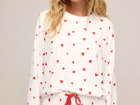 Classic Heart LS Top on Sale