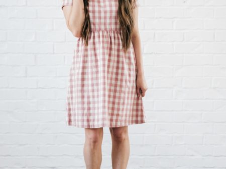 Kai Dress Pink & Cream on Sale