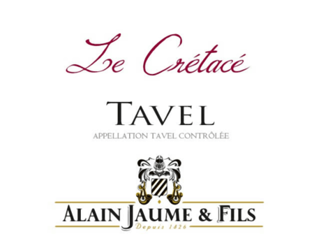 Alain Jaume Tavel Rosé Le Cretace Cheap