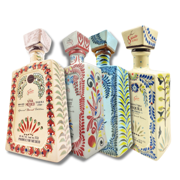 Cuatro Ceramic Tequila Set Discount