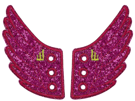 Fuchsia Sparkle Wings For Discount