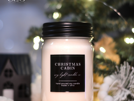 Christmas Cabin Candle Sale