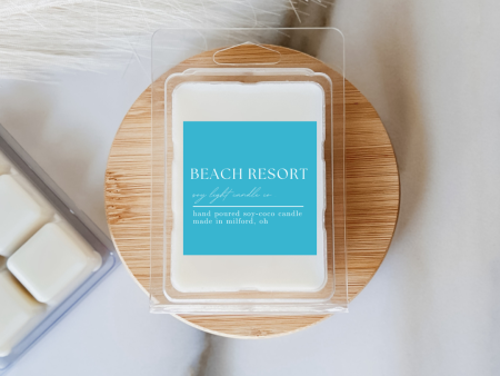 Beach Resort Wax Melt Fashion