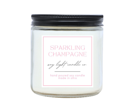 Sparkling Champagne Candle For Discount