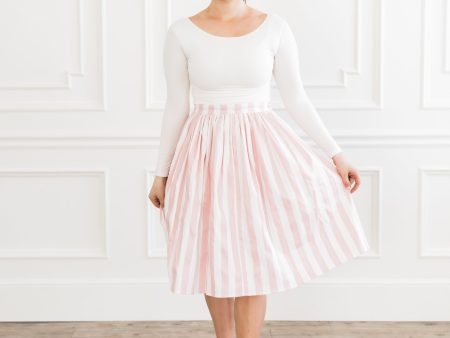 Cotton Candy Striped Skirt Supply