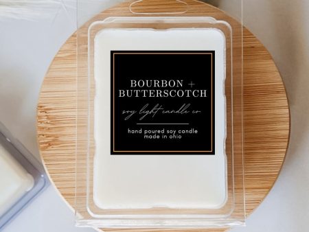 Bourbon & Butterscotch Wax Melt Online now