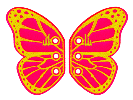 Pink Neon Butterfly For Cheap