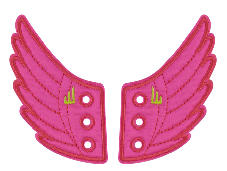 Pink Neon Wings Cheap