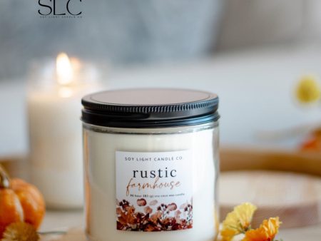 Rustic Farmhouse Candle For Discount