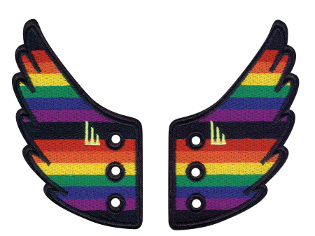 Pride Flag Wings Online Sale