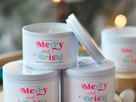 NEW* Merry & Bright Candle Hot on Sale