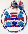 Patriotic Gnome Round Doorhanger Fashion