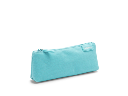 Aqua + Coral Pencil Pouch Online now