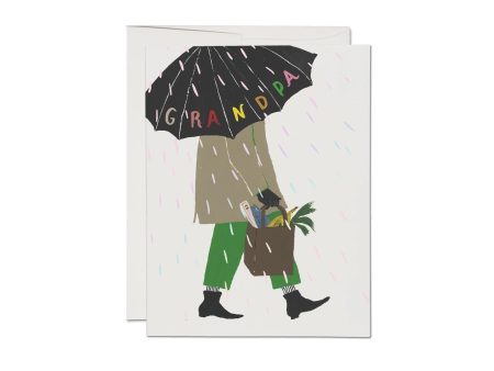 Grandpa s Umbrella Father s Day Greeting Card on Sale