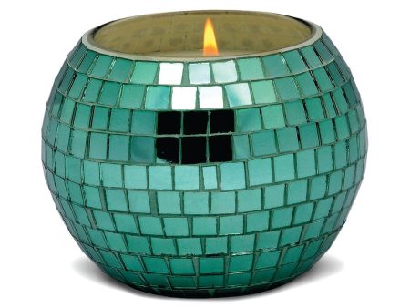 Magique Green Disco Ball Candle Cheap