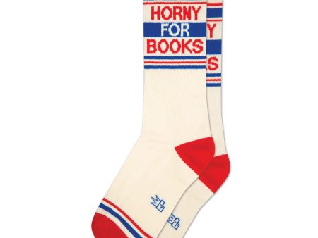 Horny For Books Unisex Socks Hot on Sale