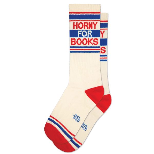 Horny For Books Unisex Socks Hot on Sale