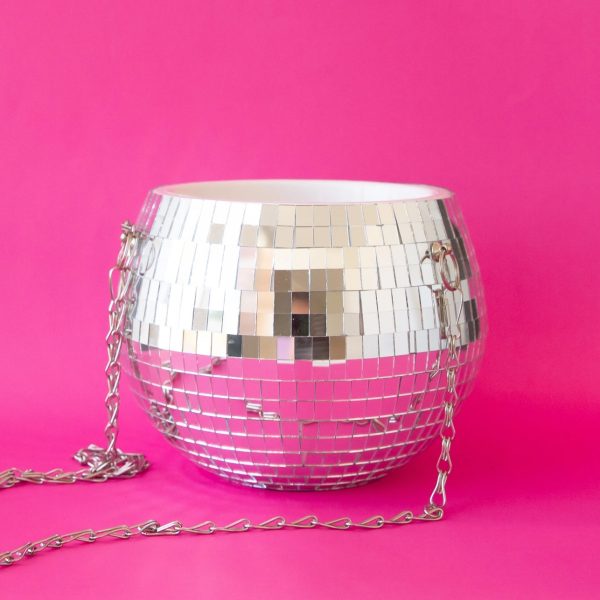 Disco Ball 6  Hanging Planter Online Sale