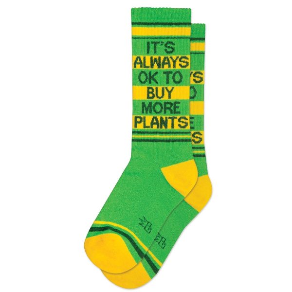 It s Always Ok To Buy More Plants Unisex Socks Fashion