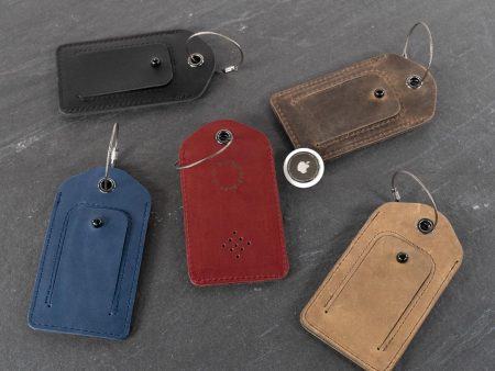 AirTag Leather Luggage Tag on Sale