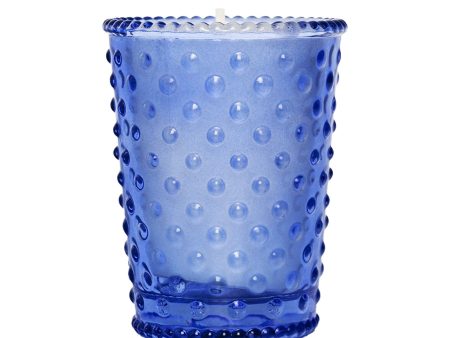 Hobnail Votive Candle - Lavender Online Hot Sale