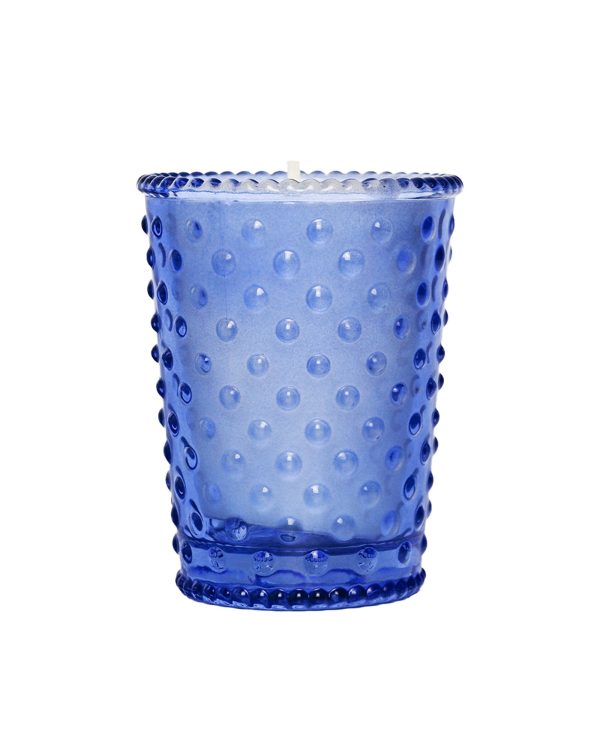 Hobnail Votive Candle - Lavender Online Hot Sale