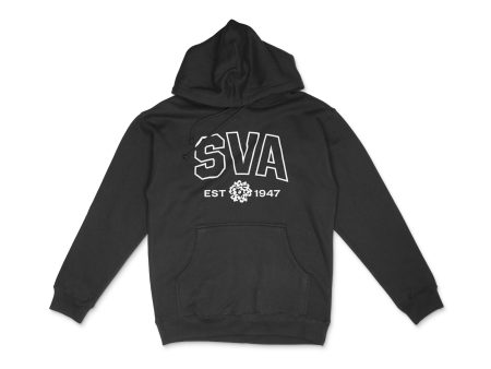 SVA Collegiate Logo Hoodie For Cheap