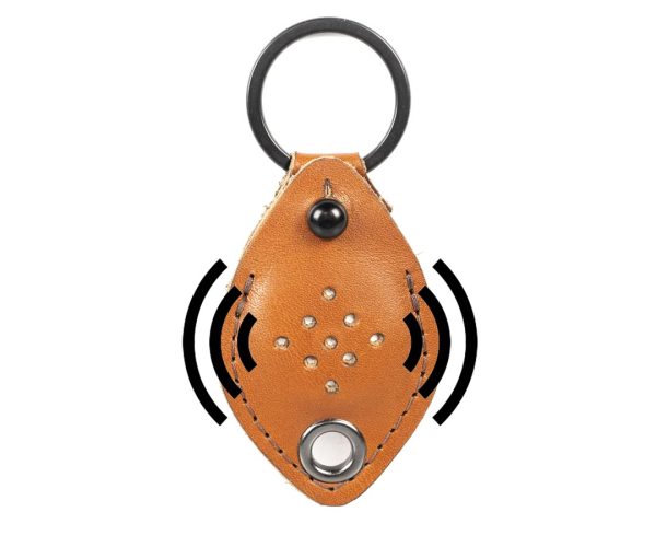 AirTag Leather Keychain For Sale