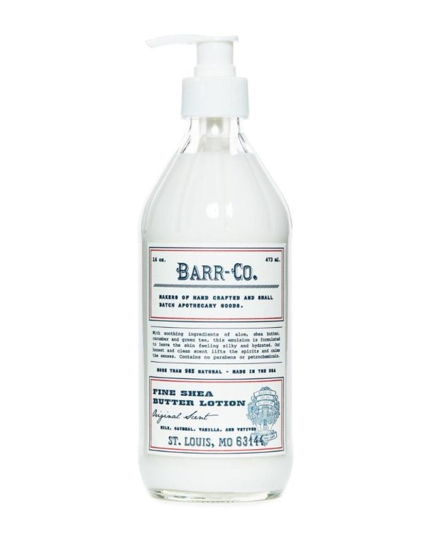 Barr & Co. Fine Shea Butter Lotion Bottle Original Scent on Sale