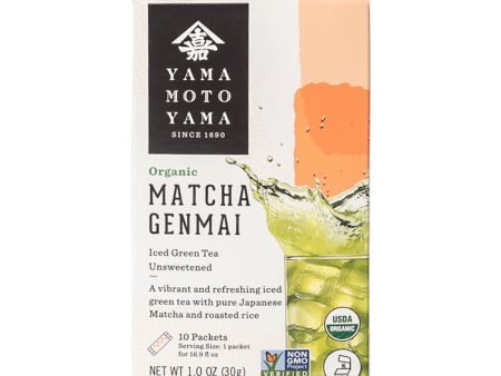 Organic Matcha Genmai Iced Green Tea For Discount