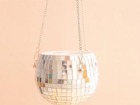 Disco Ball 6  Hanging Planter Online Sale