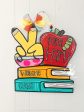 Peace, Apple, and Bookstack Doorhanger on Sale