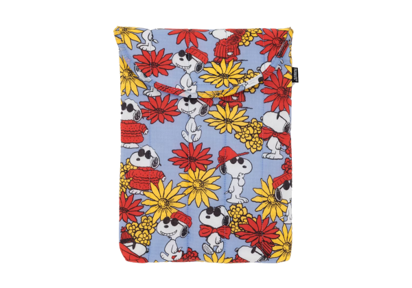 BAGGU x Peanuts - Puffy Laptop Sleeve 13  14  - Floral Snoopy Hot on Sale