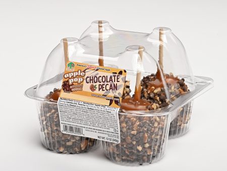 Caramel Apple Pop Chocolate Pecan 12-Pack Cheap