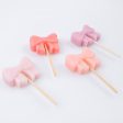 Meri Meri Pink Bow Birthday Candles For Sale