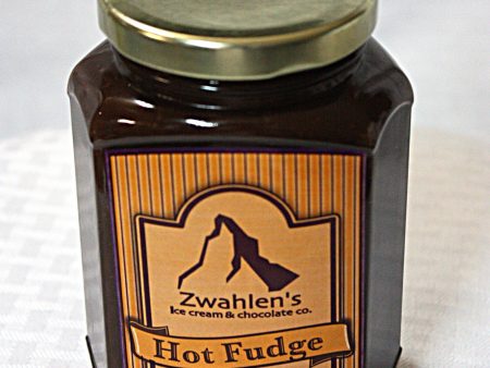 Jar of Dark Hot Fudge Online Hot Sale