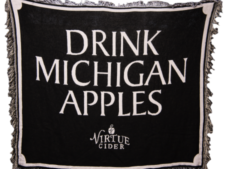 Drink Michigan Apples Blanket on Sale