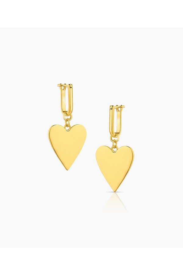 Amaya Heart Earrings on Sale