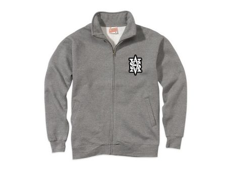 Benguiat Monogram Full-Zip Warm Up Cheap