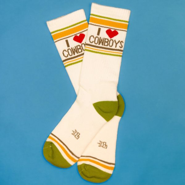 I Love Cowboys Unisex Socks Online Sale