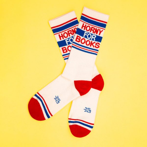 Horny For Books Unisex Socks Hot on Sale