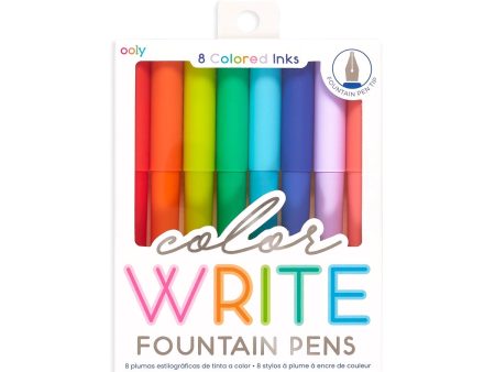 Color Write Fountain Pens Hot on Sale